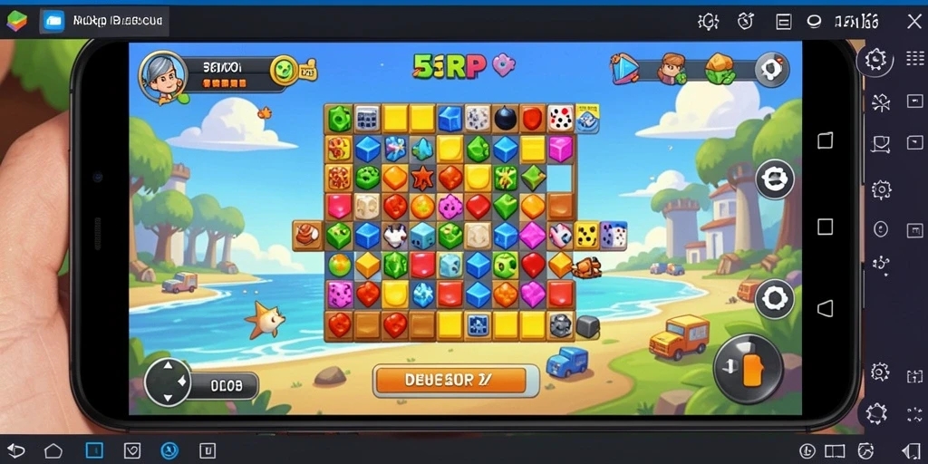 Tampilan gameplay 55RP yang menarik dan menantang.