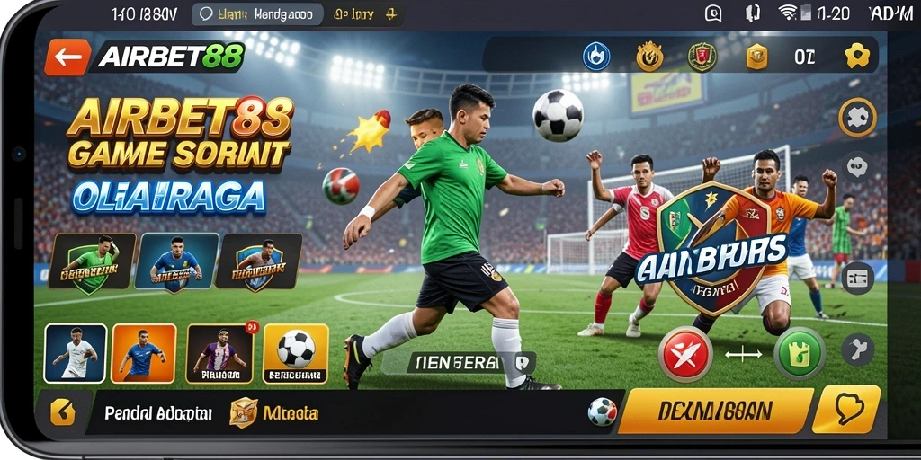Tampilan gameplay dari AIRBET88 yang menegangkan dan seru.
