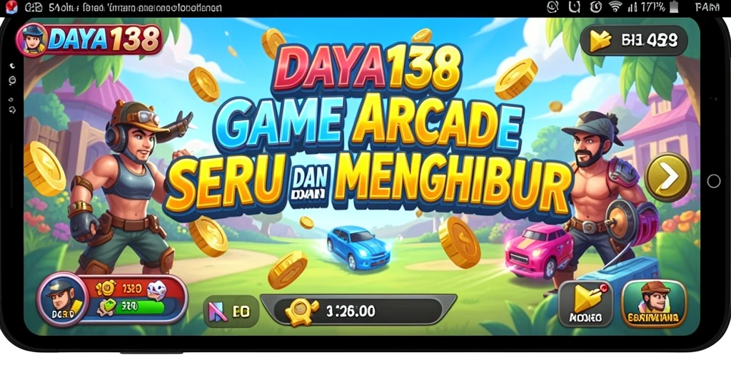 Tangkapan layar utama <strong>DAYA138</strong> memperlihatkan aksi seru dalam gameplay Arcade.