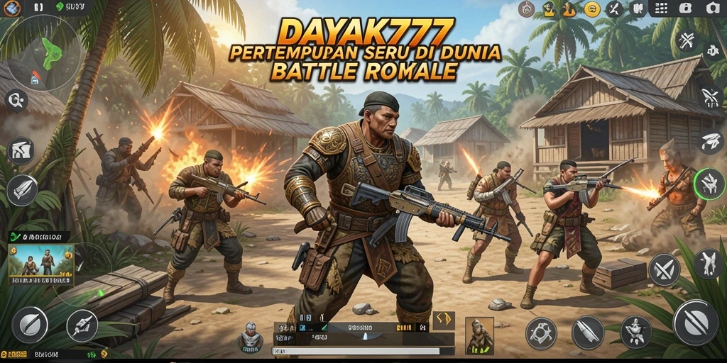 Screenshot gameplay DAYAK777 yang menegangkan dan menyenangkan.