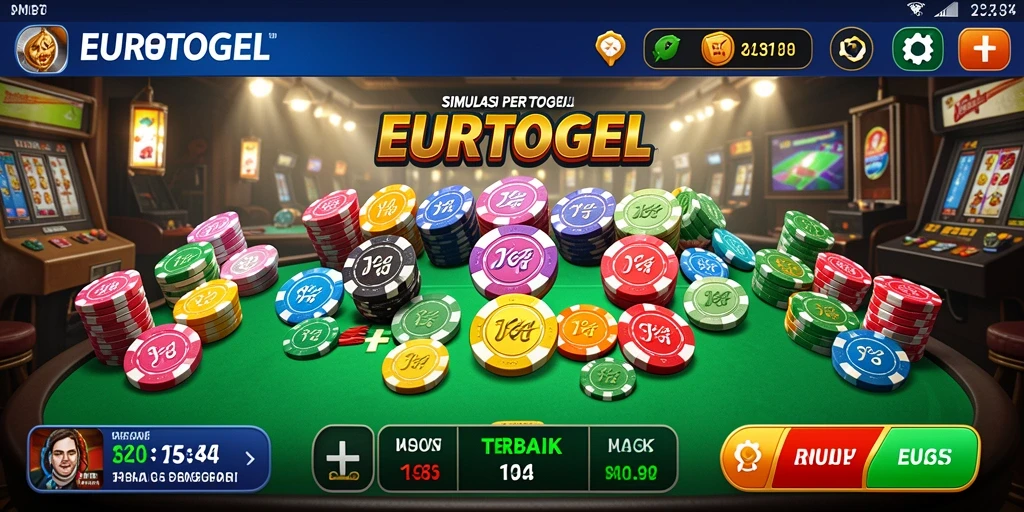 Tampilan utama dari gameplay EUROTOGEL yang menarik dan interaktif.