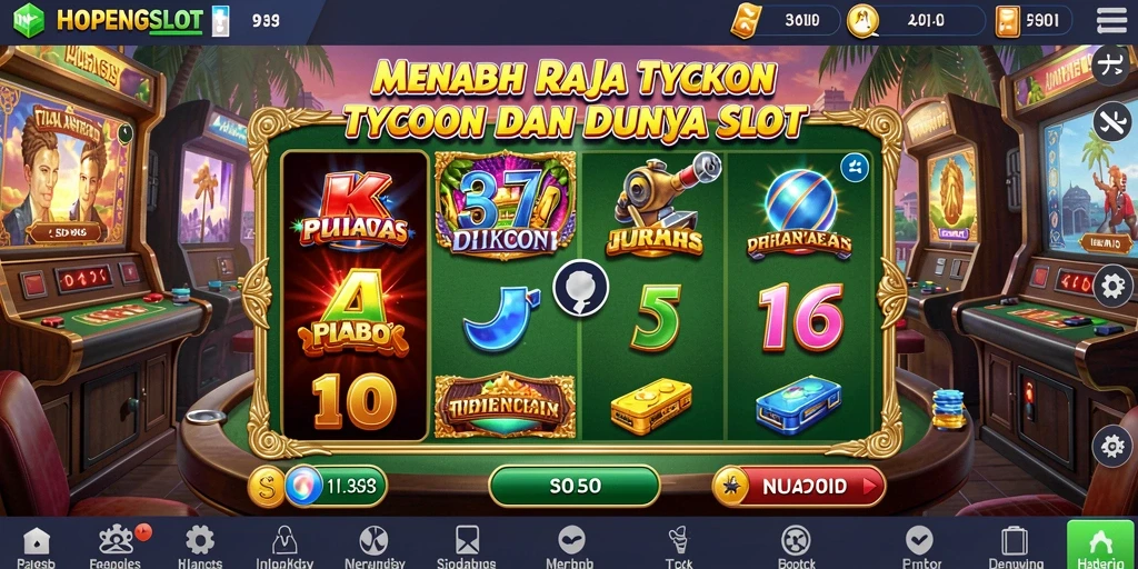 Tampilan gameplay HOPENGSLOT yang mendebarkan dan strategis.