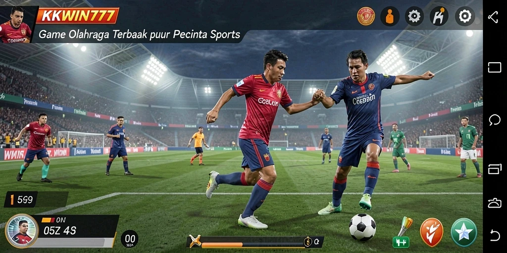 Tampilan gameplay yang mengasyikkan dalam KKWIN777.