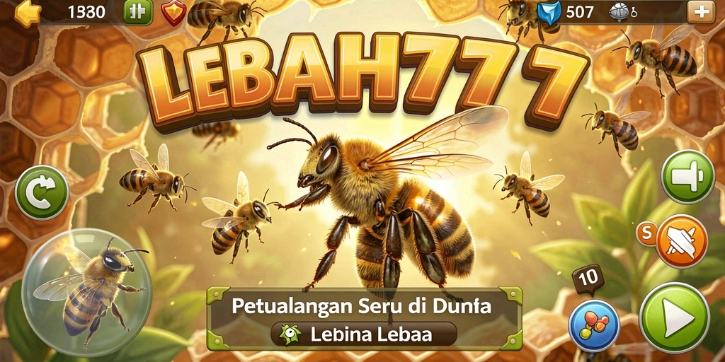 Tampilan gameplay LEBAH777 yang penuh aksi dan petualangan.