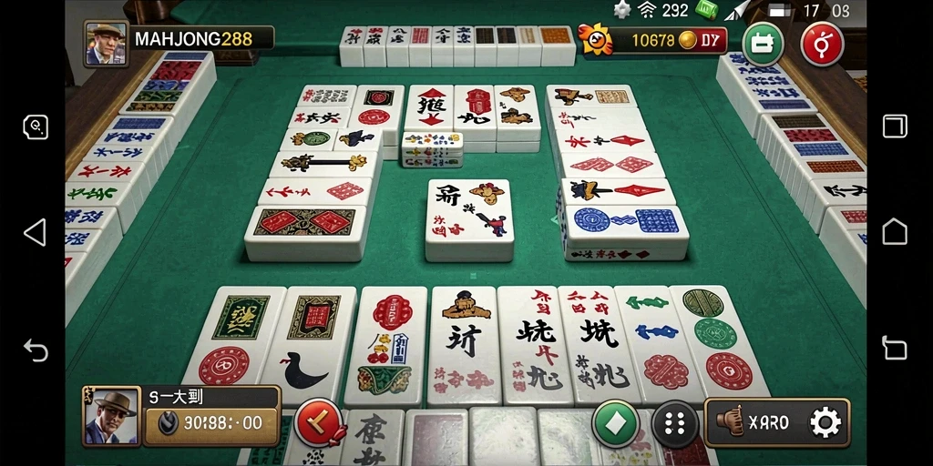 Tampilan gameplay Gaple yang menawan di MAHJONG288.
