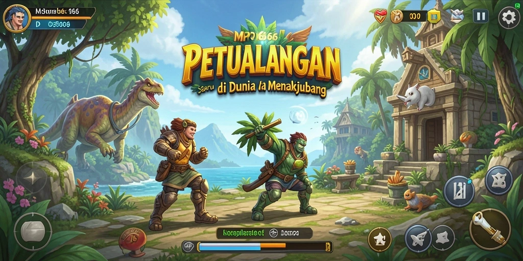 Screenshot MPO666 menampilkan aksi mendebarkan dalam perjalanan petualangan.