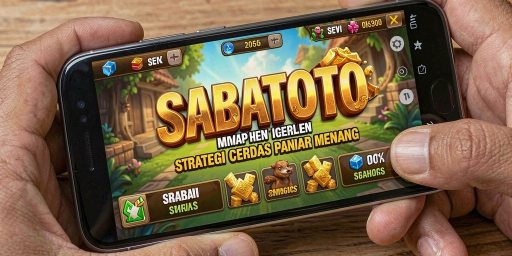 Screenshot yang menampilkan aksi strategis dalam pertempuran SABATOTO.