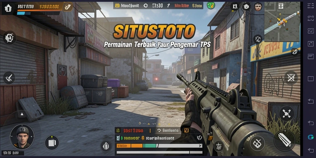 Tampilan aksi mendebarkan dalam gameplay SITUSTOTO
