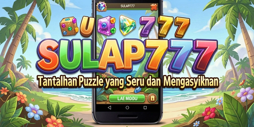 Tampilan gameplay SULAP777 dengan berbagai tantangan puzzle.