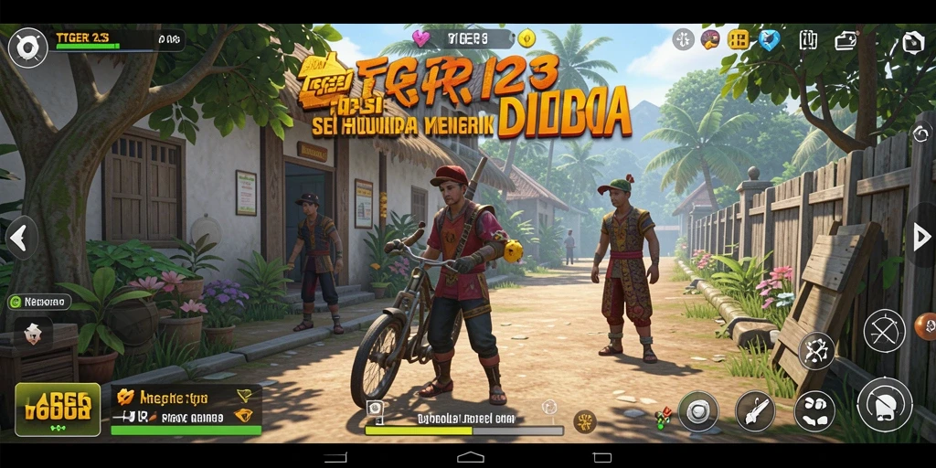 Tampilan gameplay TGER123 yang menarik dan penuh warna.