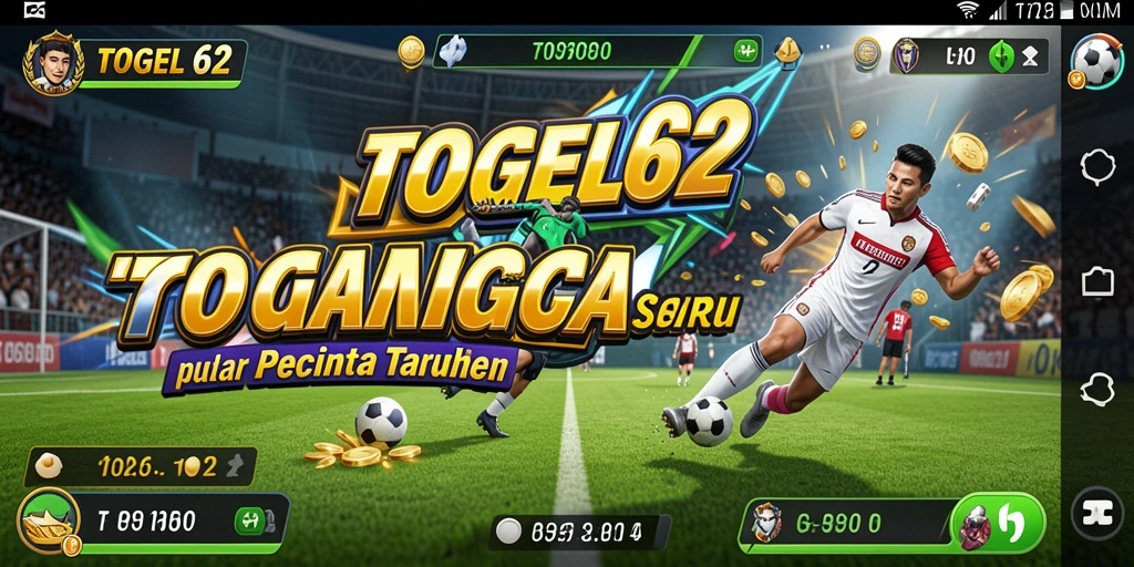Tampilan gameplay seru di TOGEL62 saat bertaruh pada olahraga.