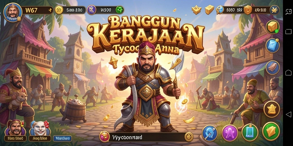 Tampilan gameplay Tycoon yang menarik dan interaktif.