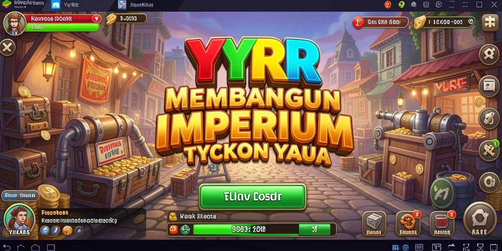 Tampilan menarik dari gameplay Tycoon di YYRR.